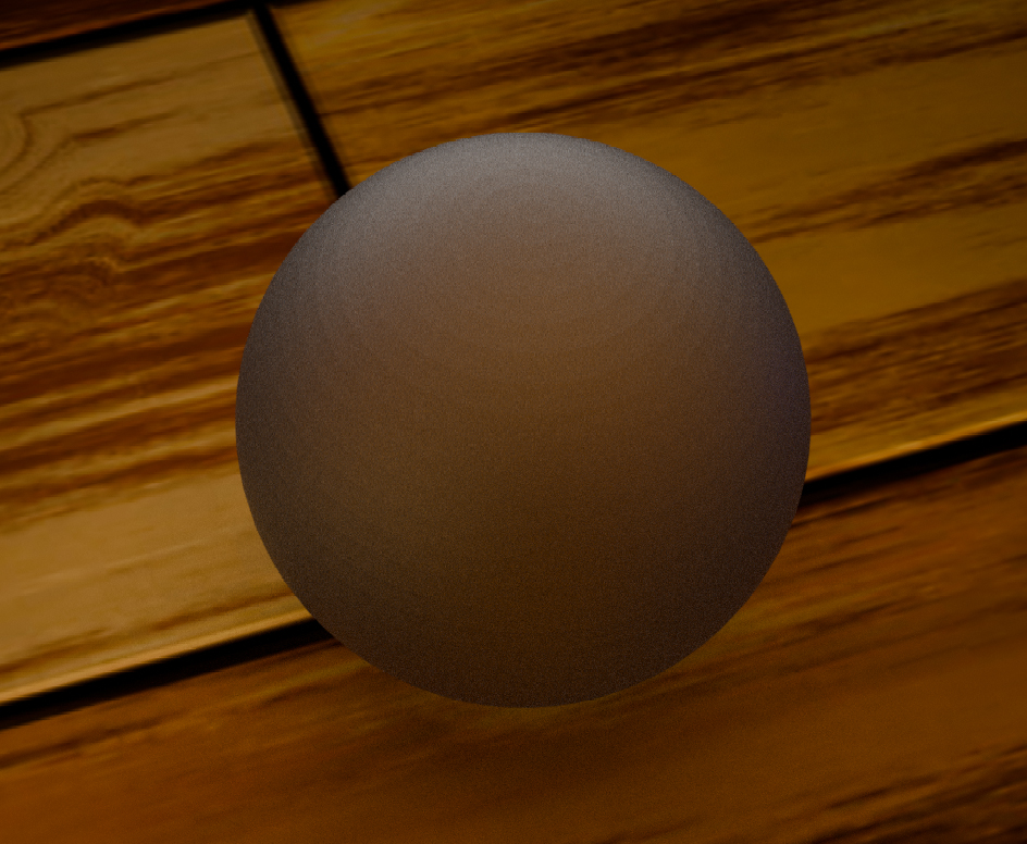 Water ball Blender render